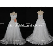 A-ligne Bonnet Beading Suzhou Perfect Cinderella Robe De Mariée Fabriqué En Chine